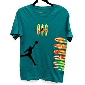 Nike Jordan Jump Man Graphic T-shirt in New Emerald size XL (age 13-15)